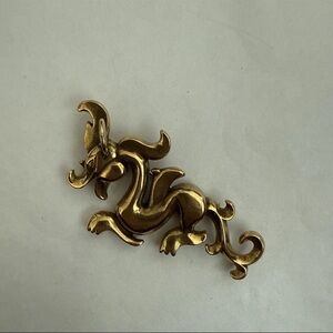 Museum Of Modern Art Dragon Brooch